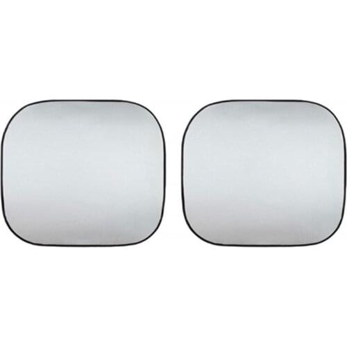 Windshield Sun Shade 2-Piece Foldable Car Front Window Sunshade Auto Sun Blocker Visor Protector Blocks Max Uv Rays and Keeps Yo