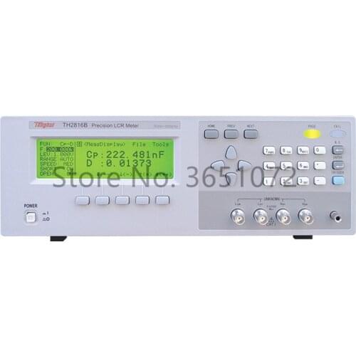 TH2816B 50Hz~200kHz LCR Tester with 37 Frequency Points