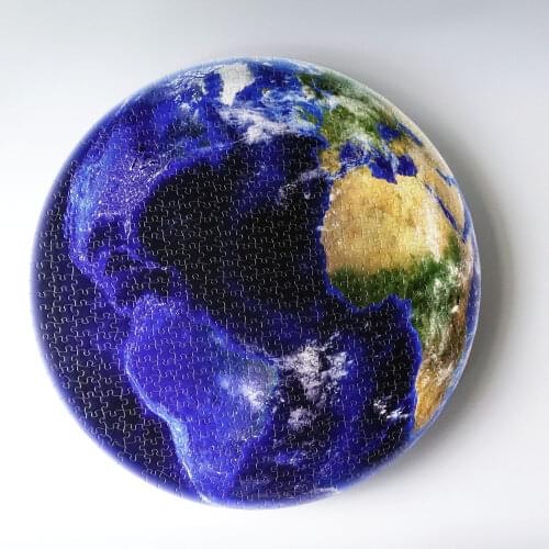 Tomax Spot Round Earth Paper Star Puzzles Childrens Hands-on Games Toys Decoration Hanging Painting Adult Entertainment Gifts