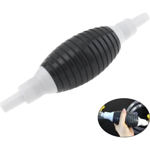 10mm Universal PVC Hand Primer Car Pump Petrol Gasoline Fuel Line Suitable for Car / Boat / Marine / Motorcycle