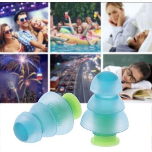 1Pair Waterproof Soft Swimming Earplugs Nose Clip Case Prevent Water Protection Ear Plug Soft Silicone Swim Dive Supplies