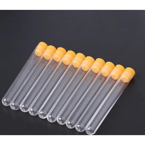 10x Transparent Knitting Sewing Felting Needle Plastic Bottle Storage Container G32A