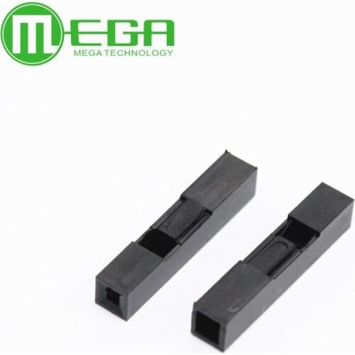 1P For Dupont Jumper Wire Cable Housing Female Pin Connector 2.54mm Pitch 100PCS Integrated Circuits Automation Kits