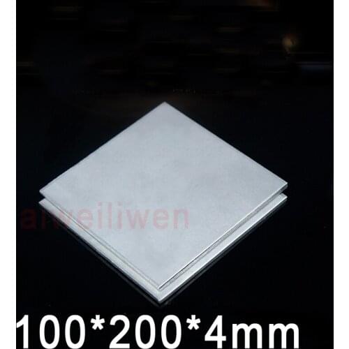 4mm 100*200 Cupronickel plate white Copper nickel and zinc Plate tutenag Board of CuNi18Zn27 argentan Sheet ambrose alloy