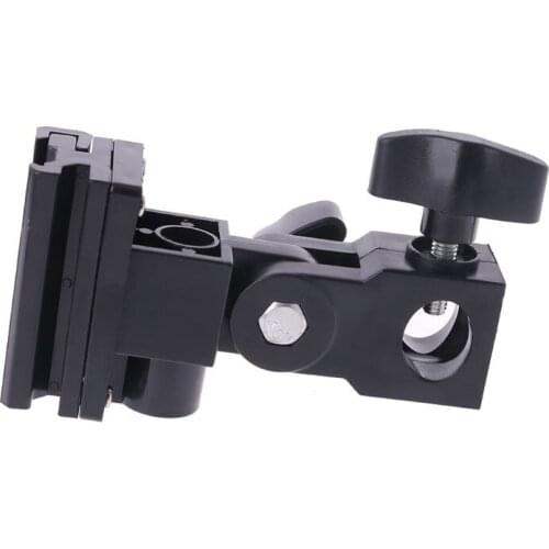 Photo Flash Adapter Hot Shoe Swivel Mount Light Stand Bracket B Umbrella Holder 32CB