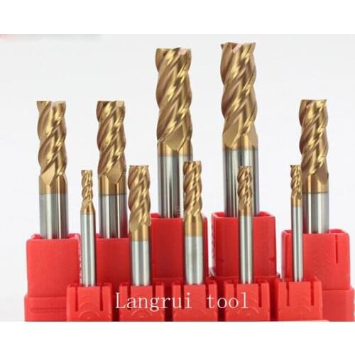 Free shipping 2PCS HRC58 12d*30C*12D*75L stainless steel special tungsten steel milling cutter steel cutting end mill