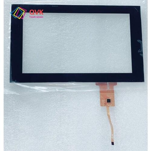 Black 7 Inch touch screen P/N CW07100FT-06Y-07007 Capacitive touch screen panel repair replacement parts