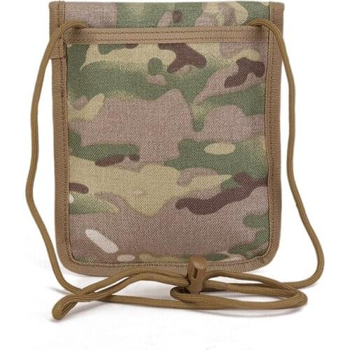 ID Holder Tactical Pouch File Folder Organizer Bag Military Nylon Chest Hanging Molle Card Holder In Card