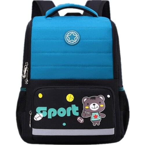 Kids Orthopedic School Backpack Cartoon Lightweight Children Bookbag Primary Waterproof Schoolbag For Girls Boys Printing Bolsas