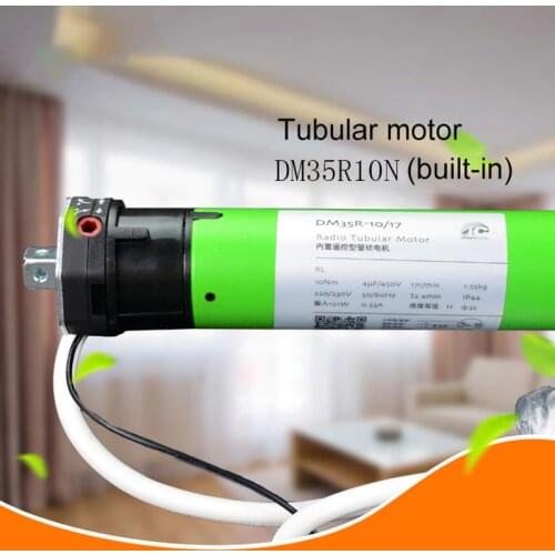 Smart Home Aiboduo Roller Blinds Motor 50mm Toprail Electric Roller Blind Electric Curtain Built-In Motor Strong Pull Durable