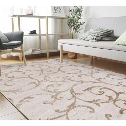 European retro nostalgic hand-painted pattern abstract branches bedroom carpet floor pattern Floor Decor Mural PVC Wallpaper