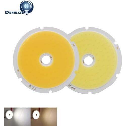 Hot sale 80mm Annular allcob LED COB Light Source High Power 50W White Warm White LED Strip Module Chip For Down Light DIY lamp