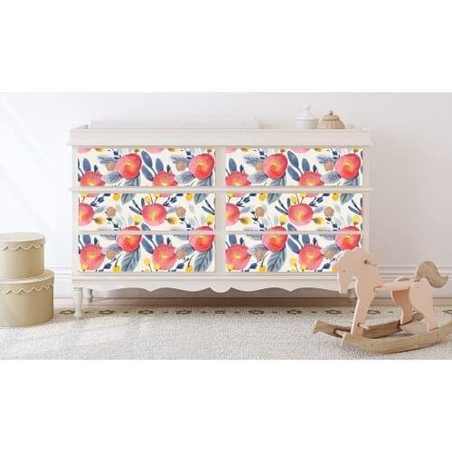 Foils adhesive furniture and walls rolls adhesive paper of various sizes, wrapping furniture tables cabinets kitchen 40x300cm