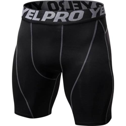 Summer running shorts men Quick Drying Training Fitness Compression Gym Shorts gym Mens Sport Compression Tights