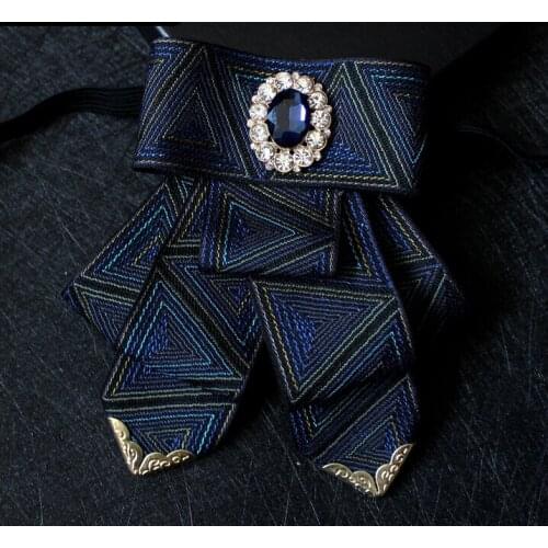 New FreeShipping fashion casual Mens male Korean neckties stylist host groom Groomsmen wedding diamond suit exaggerated bow tie