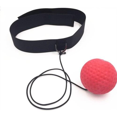 Boxing Reflex Ball Head Band Fighting Speed Training Punch Ball Muay Tai MMA Exercise Equipment Sports Accessories