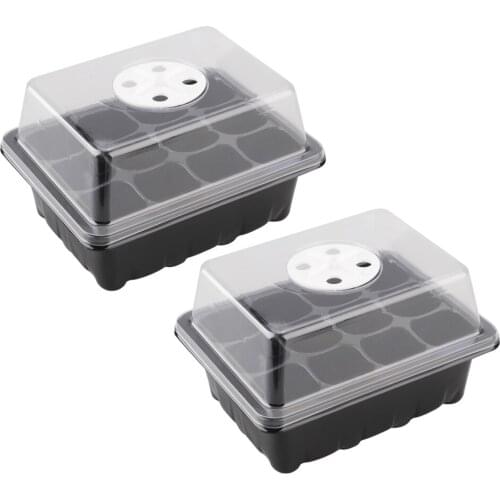 Tray Sowing Greenhouse Mini 12-hole Seedling Cultivation Kit