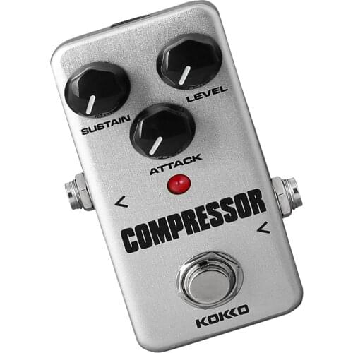 Compressor Guitar Pedal, Mini Effect Processor Fully Circuit Universal for Guitar and Bass