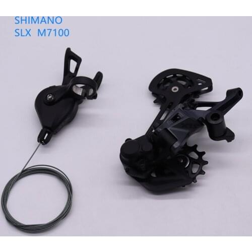 SHIMANO SLX M7100 12S speed Groupset Mountain Bike Groupset 1x12 Speed SL + RD M7100 Rear Derailleur SGS m7100 Shifter Lever