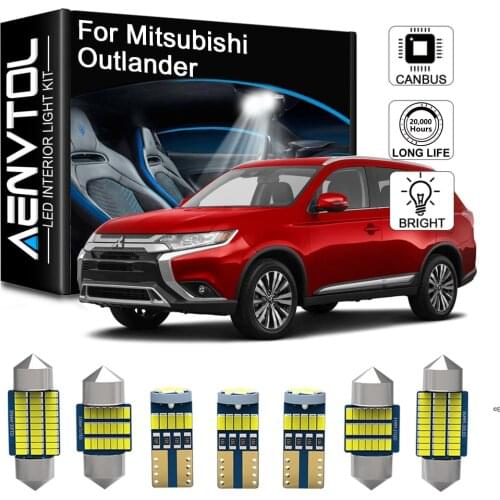 Seker Canbus LED Interior Light For Mitsubishi Outlander 1 Xl 2 3 (2001-2020) Auto Accessories Map Dome Trunk No Error Bulbs Kit