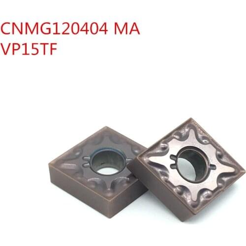 100PCS CNMG120404/08-MA VP15TF carbide Insert turning tool cnc tool Internal Turning Tool or External Turning Tool