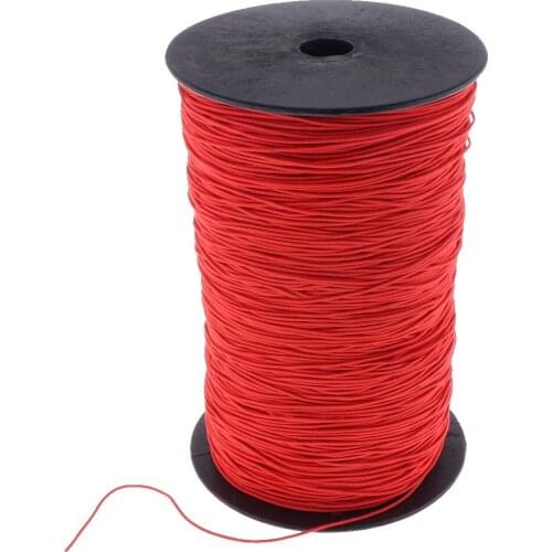 800m Long Rolled Elastic Thread Beads Cord Binding Rope String For Beading/Hanging/Wrapping DIY