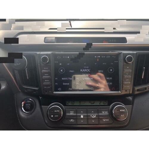 For Toyota RAV4 Car radio player Android 10 64GB GPS Navigation Multimedia Player Radio