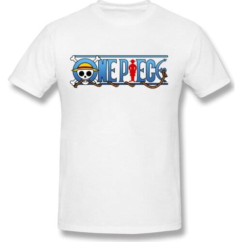 CLOOCL White Pure Cotton T-shirt Anime One Piece Luffy T-Shirts Fashion Brand Summer Harajuku Tee Casual Round Neck Tops