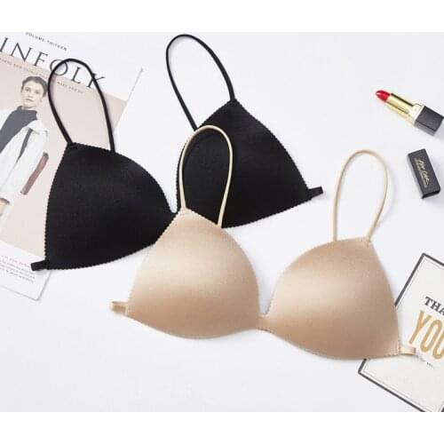 Push Up Bras For Women Seamless Bra Backless Bralette Push Up Lingerie Wireless Female Intimates Comfort Underwear Brassiere