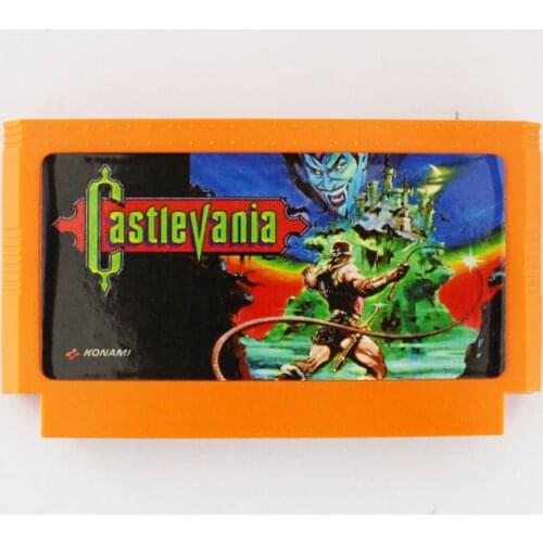 Castlevania 60 Pin Game Card For 8 Bit Subor Game Player