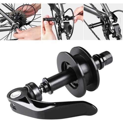 Mountain Road Bike Chain Holder Tool MTB Thru Through Axle Dummy Hub Durable With Quick Release Barrel Shaft Frame Bicycle Parts