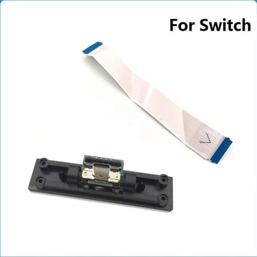 For Nintend Switch HDMI-compatible Base Charging Port Ribbon Cable For Switch Connector Charging Socket Interface Original Used