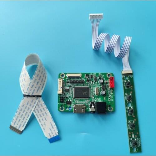 For N140BGE-E53 14" 1366X768 Panel screen monitor HDMI-compatible LED LCD EDP mini Controller driver board kit