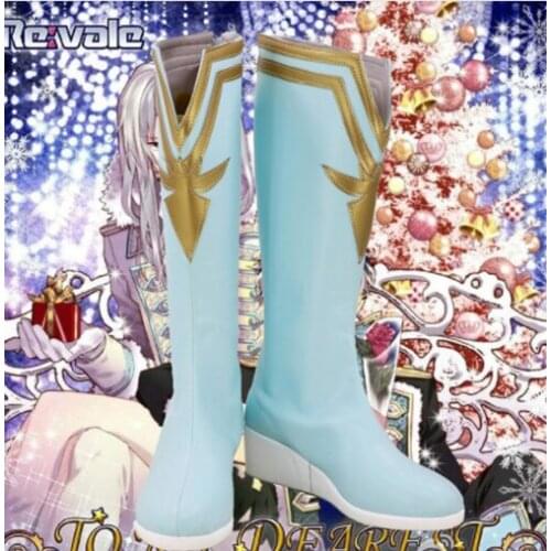 Anime Idolish7 MOMO Momose Sunohara Cosplay Shoes Boots Cosplay Costume Accessories For Women Shoes Custom Made Halloween