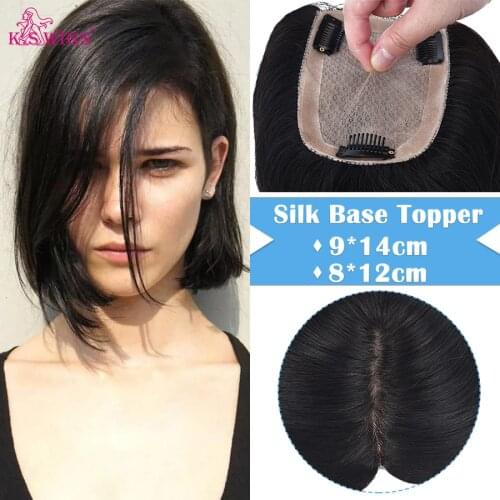 K.S WIGS Human Hair False Tails