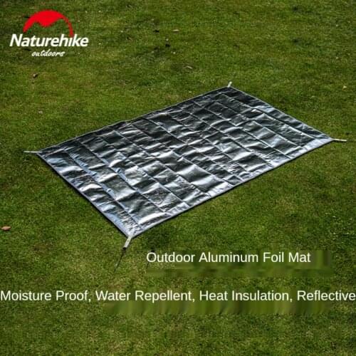 Naturehike Multifunctional PE Aluminum Foil Moisture-proof Pad Portable Folding Floor Mat Picnic Mat Small Canopy Floor Cloth