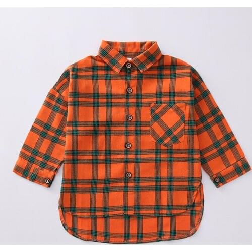 Fashion Kids Boys Shirt Children Clothing Shirt Long Sleeve Spring&Autumn Clothes