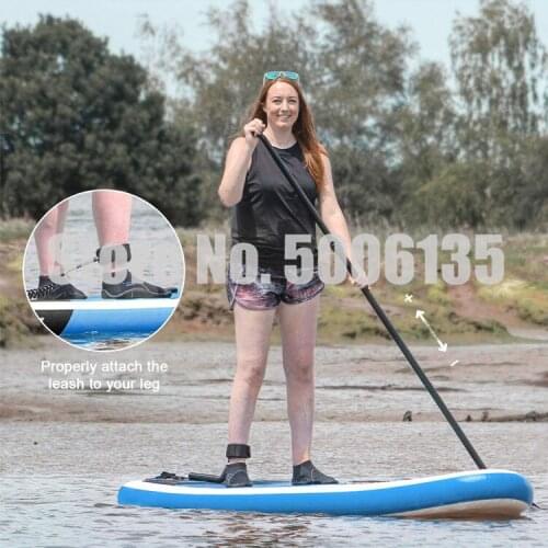 Inflatable Paddle Board Deck Skill Levels Adult Stand Up Paddleboards Surf Board Premium Quality PVC Material Lightweight