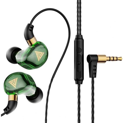 QKZ SK9 In Ear BASS Earphones Sport Stereo with Microphone for Mobile Phone Noise Cancelling Earpiece Running HiFi Earbuds