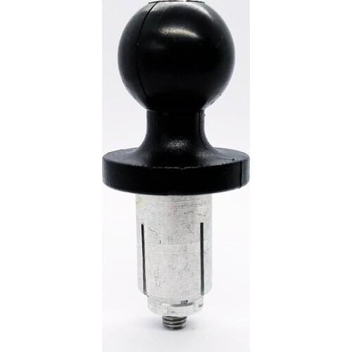 Motorcycle Handlebar Clamp Base with 1 inch Ball