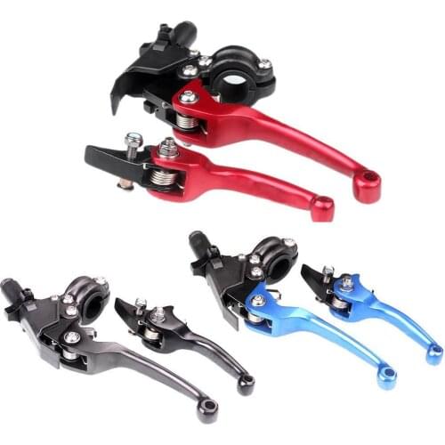 Off-road Motorcycle Clutch Brake Folding Lever High Quality Dirt Pit Bike Motorcycle Levers Suppliers For 22-25mm The Handle