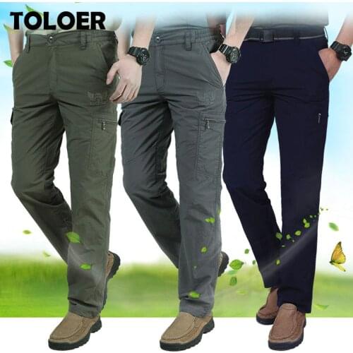 TOLOER Men's Cargo Pants