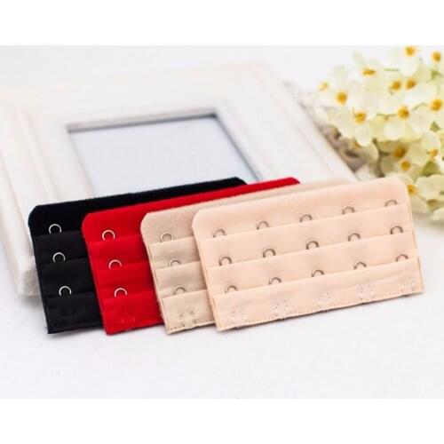 3 Rows 5 Hooks Bra Extender Extension Clip On Strap Bra Lengthened Buckle Adjustable Buckles Bra Clasp
