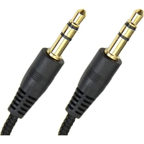 2/3/5m Male to Male 3.5mm Jack AUX Audio Stereo Headphone Extension Cable 3.5 mm Auxiliary Cord for Phone Earphone Car Speaker