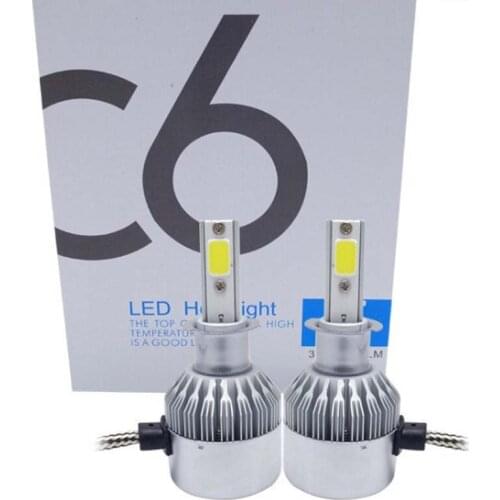 High quality 12V COB H1 HB4 H7 H8 H11 9005 9006 HB3 Car Led Fog Lamp,Auto H4 High power Bulb Lamp light free shipping 10pcs/lot