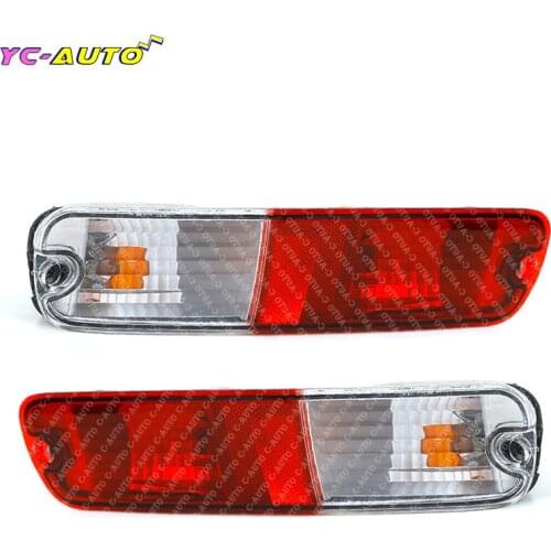 Rear Bumper Light Tail Light Reflector Signal Lamp For Mitsubishi Pajero Montero V73 V75 V77 2003 2004 2005 2006 2007 With Bulb