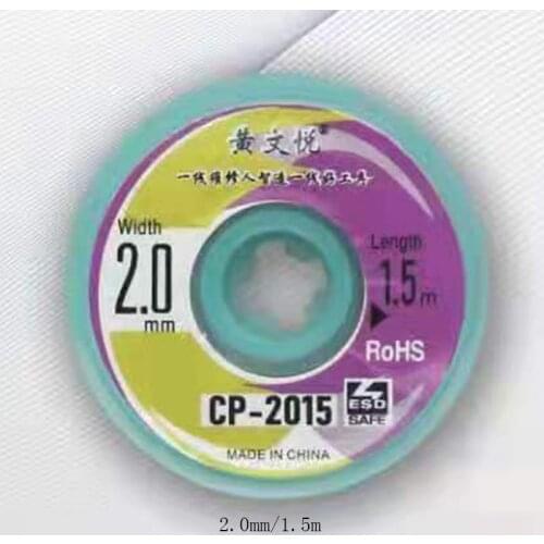 10 PCS CP-1515 CP-2015 CP-2515 Tin Suction Wire Remove Solder For Repairing PCB RMA Precision Work Suitable For Mobile Repair