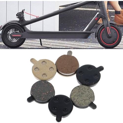 2pcs Brake Pads for Electric Scooter Rear Wheel Pro Brake Disc Friction Plates Pads Scooter Accessories