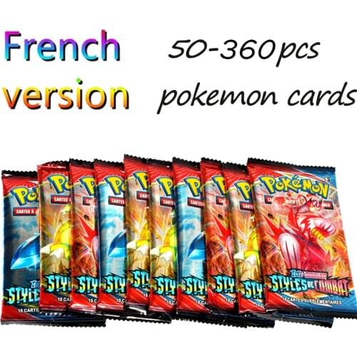 2021 latest French version of Pokemon STYLES DE COMBAT booster 50-360pcs retail