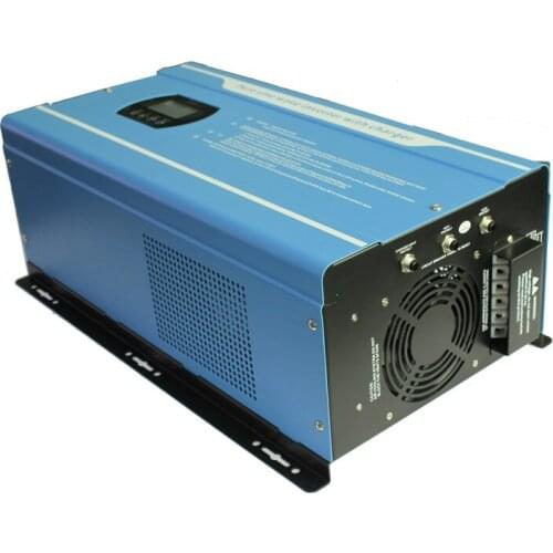 4000W/4KW Pure Sine Wave inverter Double-MCU 48VDC 96VDC to AC AC110V/230V 50hz 60hz LCD Energy-Saving Solar Sine Wave Inverter